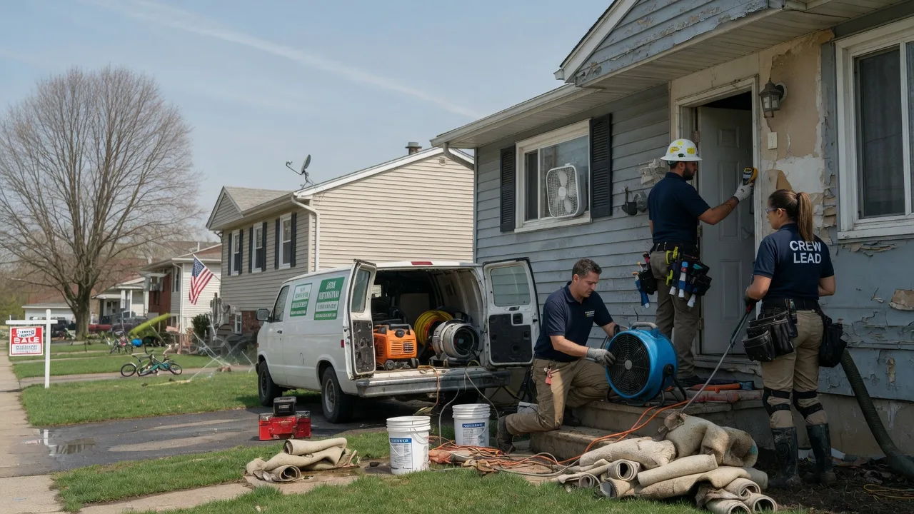 Flood Cleanup in Curryville, PA near me